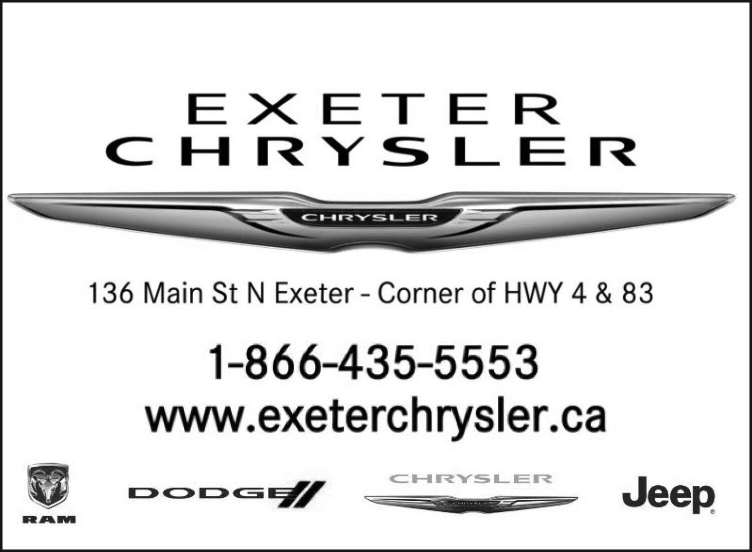 Exeter Chrysler, Dodge, Jeep